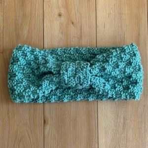 Handmade Seafoam Green Knit Headband